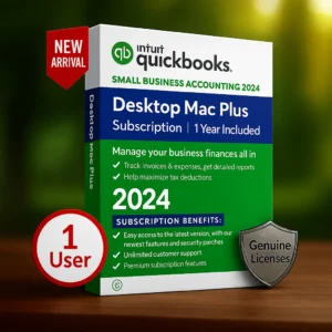Quickbooks Desktop Mac Plus 2024 – 1 User