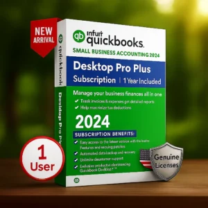 Quickbooks Desktop Pro Plus 2024 – 1 User